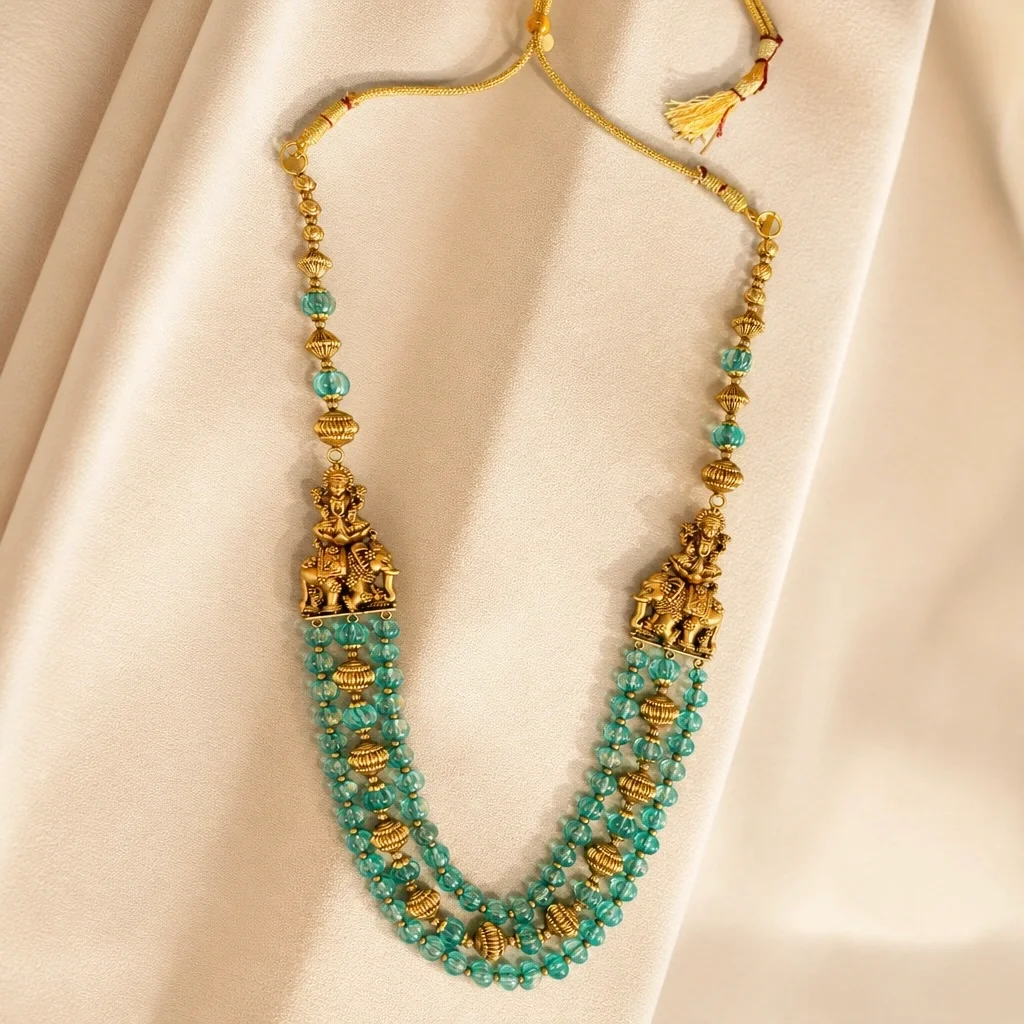 antique gold necklace