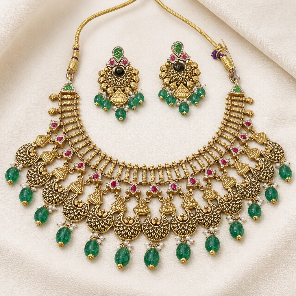 Antique gold necklace