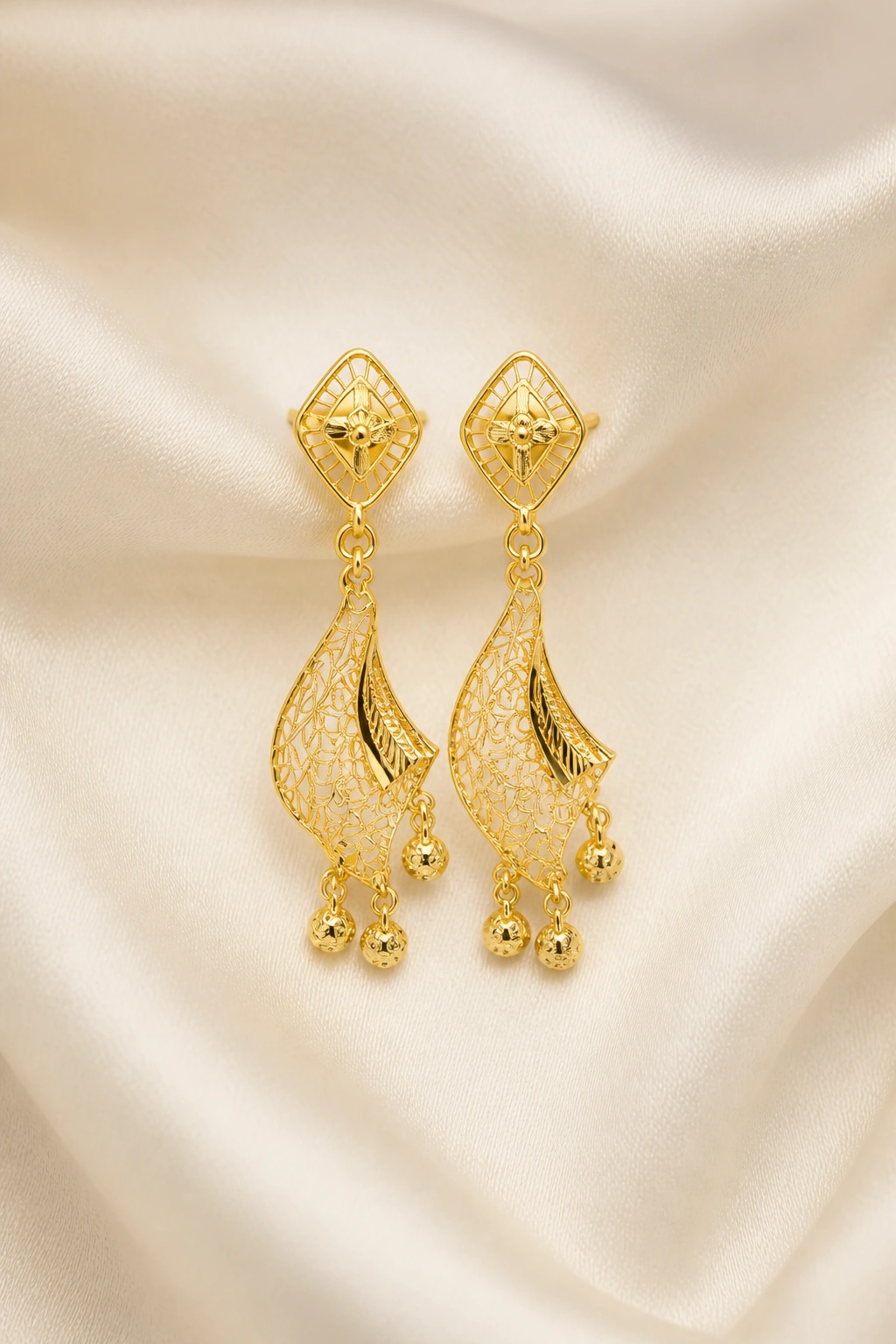Awadhi Gold Tops with Elegant Detailing view 1